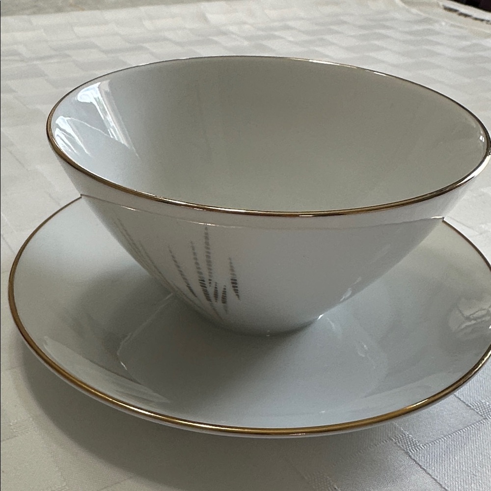 vintage Germany gravy boat  end sugar bowl